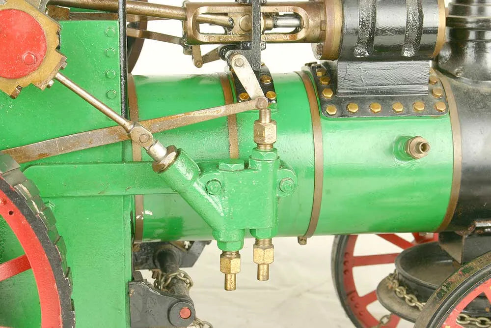1 inch scale Davey Paxman traction engine