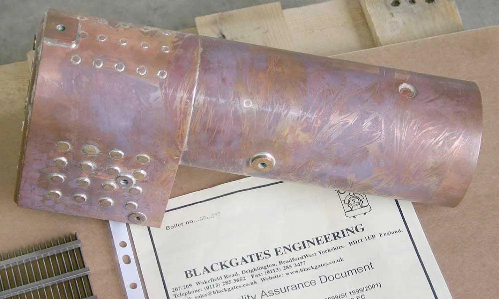 Allchin boiler and part set castings