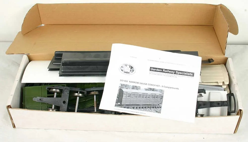 Pair L&B 45mm gauge coach kits