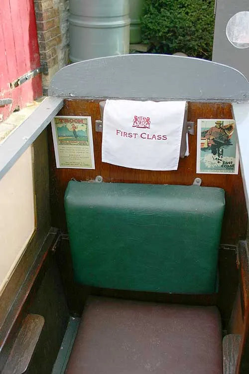 7 1/4 inch gauge Cromar White coach