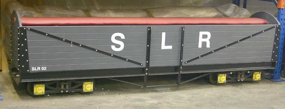 7 1/4 inch gauge JWN open bogie coach