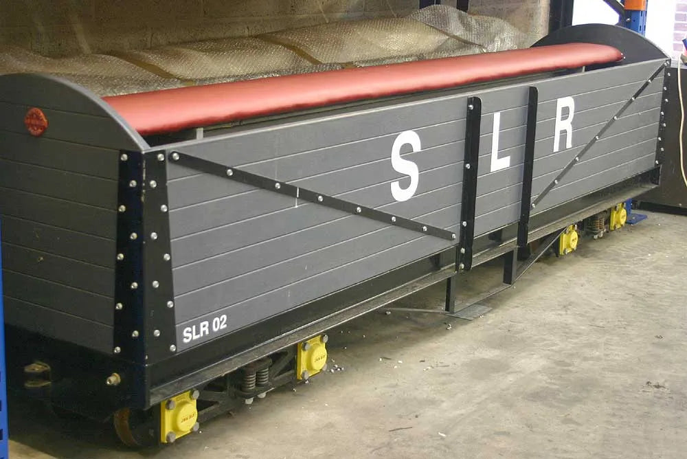 7 1/4 inch gauge JWN open bogie coach