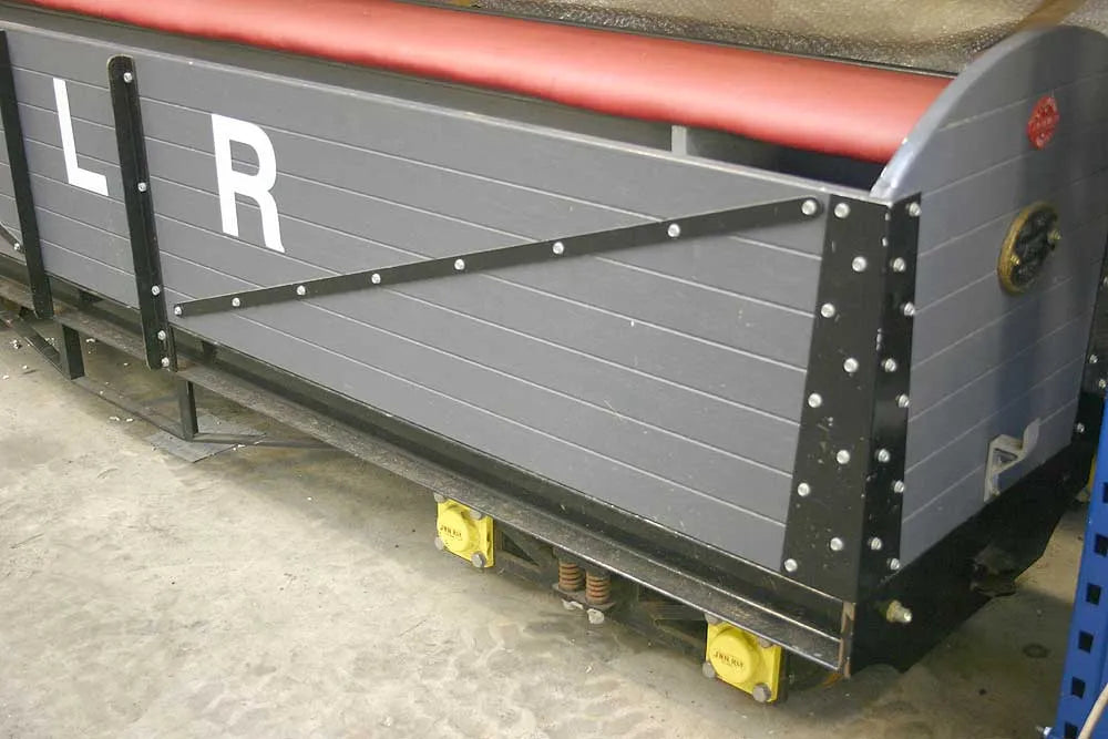 7 1/4 inch gauge JWN open bogie coach