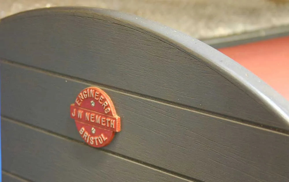 7 1/4 inch gauge JWN open bogie coach