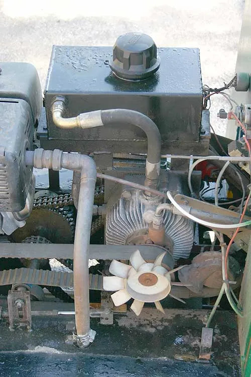 7 1/4 inch gauge petrol-hydraulic 0-4-2
