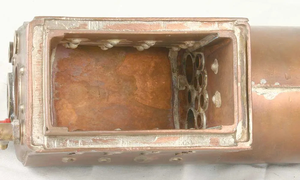 Part-built 3 1/2 inch gauge Rob Roy with Ellis boiler