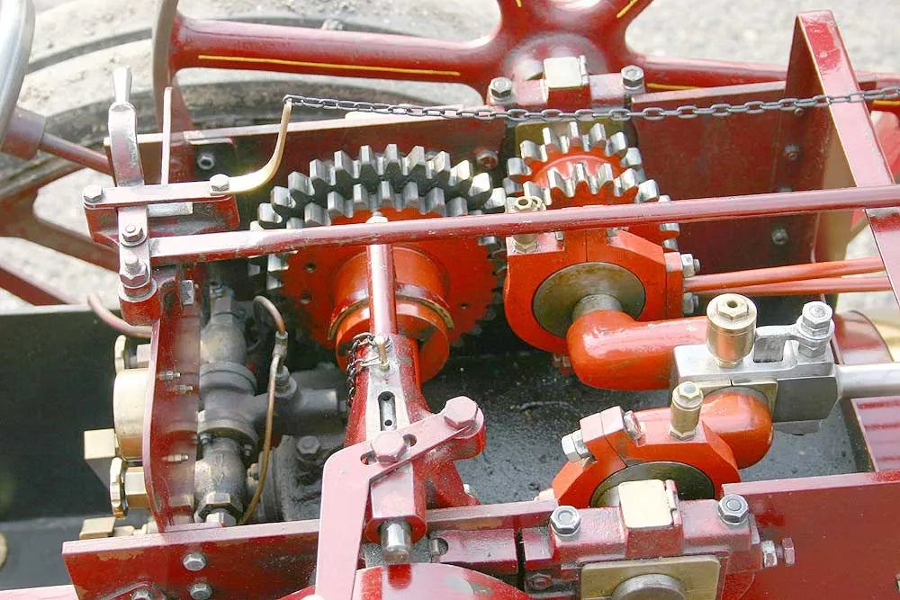 4 inch scale Foster traction engine