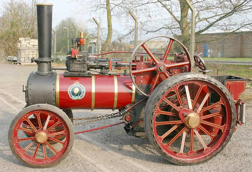 4 inch scale Foster traction engine