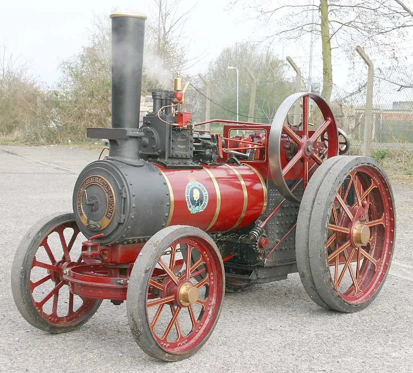 4 inch scale Foster traction engine