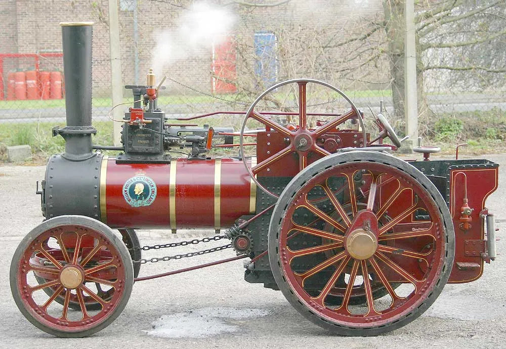 4 inch scale Foster traction engine