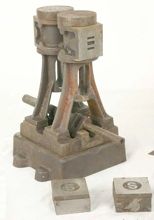 part-built Stuart Double Ten engine