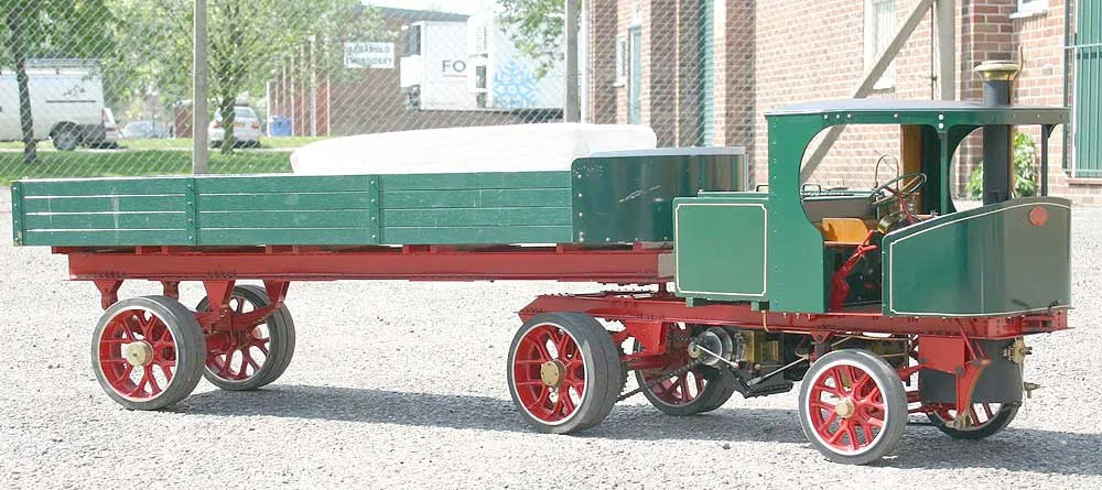 2 inch scale Clayton wagon