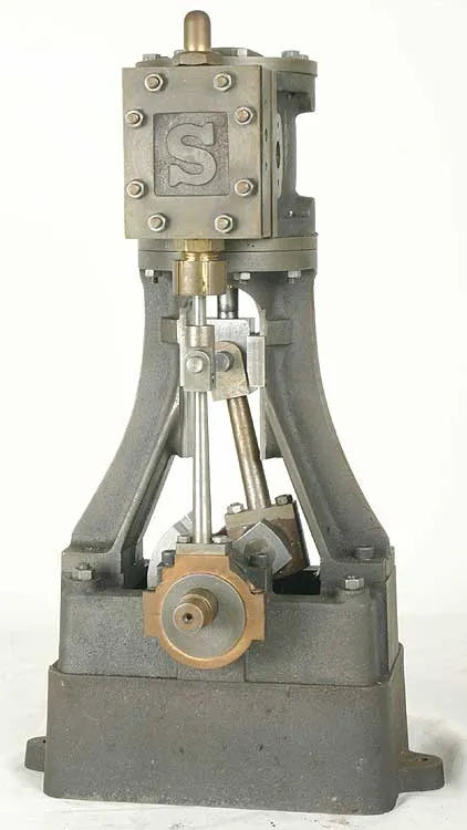 Part-built Stuart 5A, missing flywheel