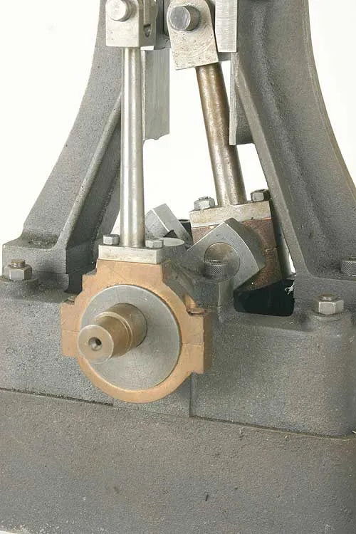Part-built Stuart 5A, missing flywheel