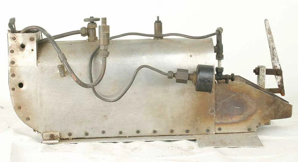 Marine boiler with hand pump