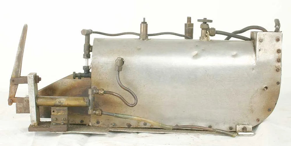 Marine boiler with hand pump
