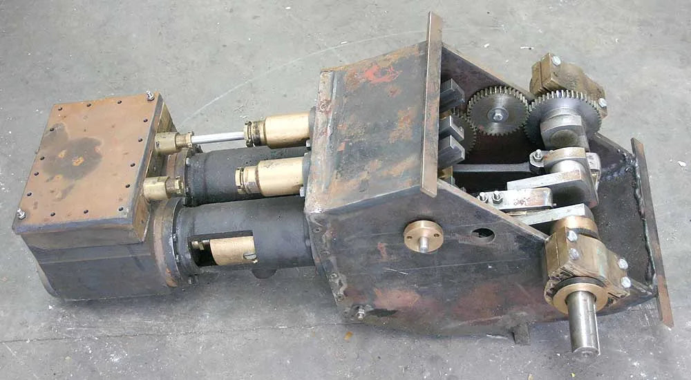 Part-built 6 inch scale Clayton lorry