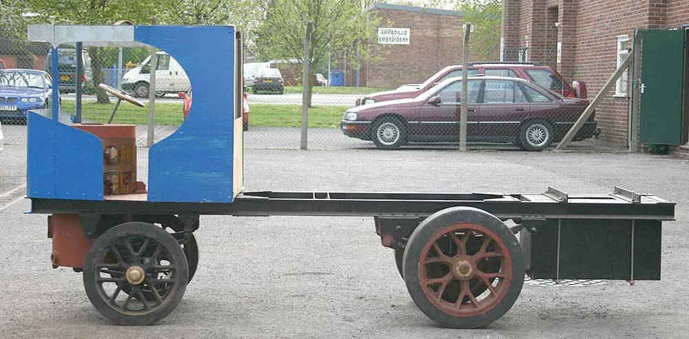 Part-built 6 inch scale Clayton lorry