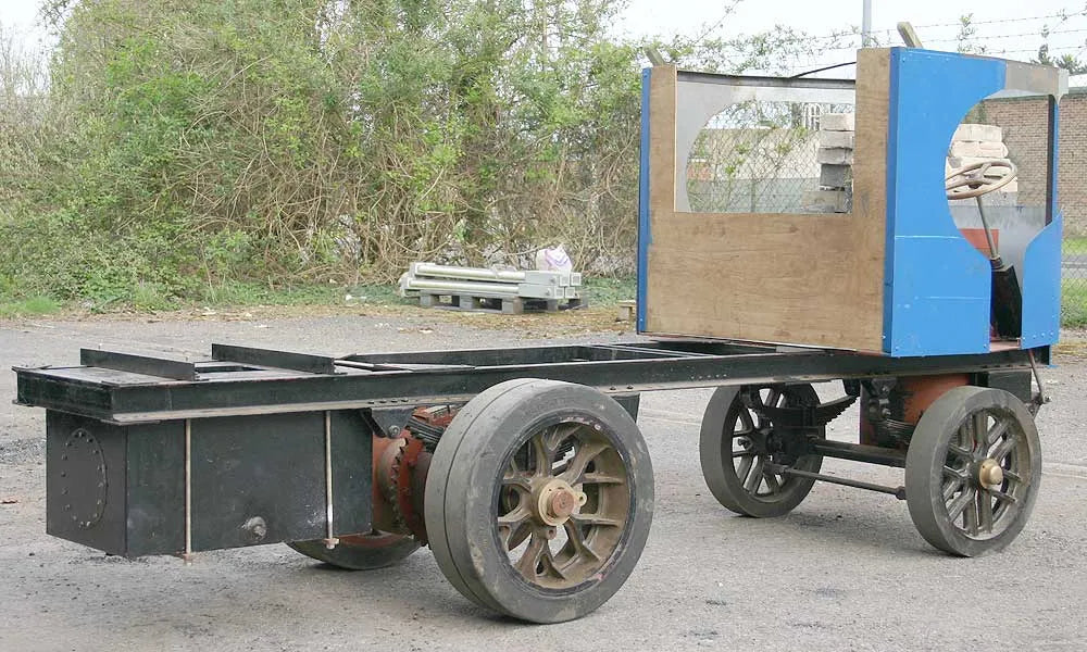 Part-built 6 inch scale Clayton lorry