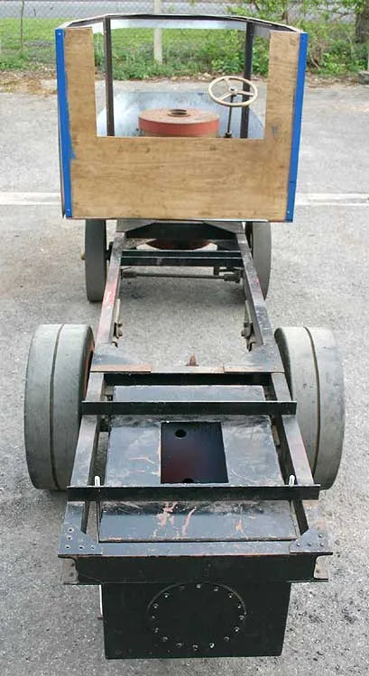 Part-built 6 inch scale Clayton lorry
