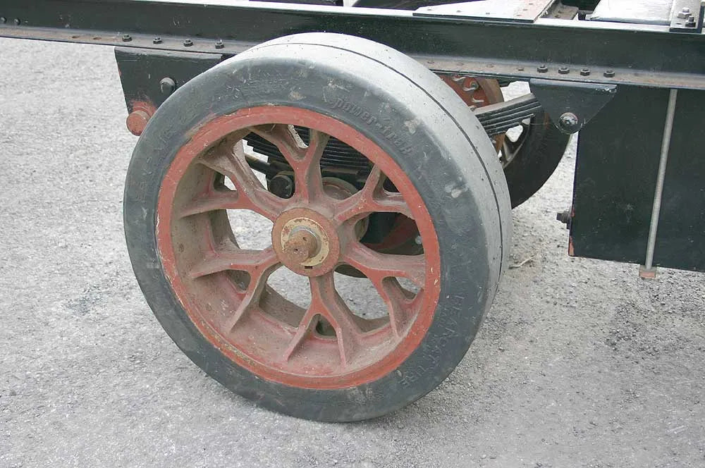 Part-built 6 inch scale Clayton lorry