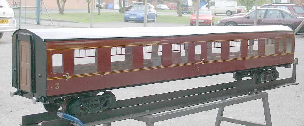 5 inch gauge LMS passenger coach