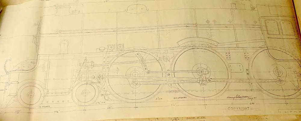 3 1/2 inch gauge Clarkson B2 castings