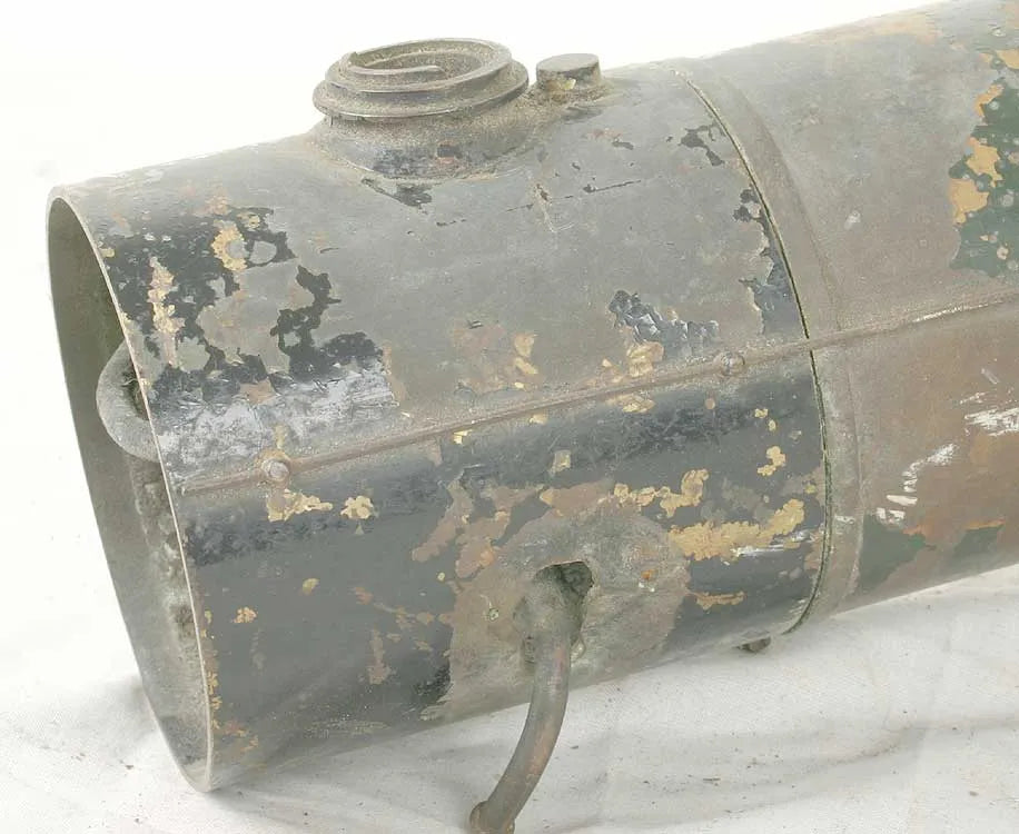 Old locomotive boiler