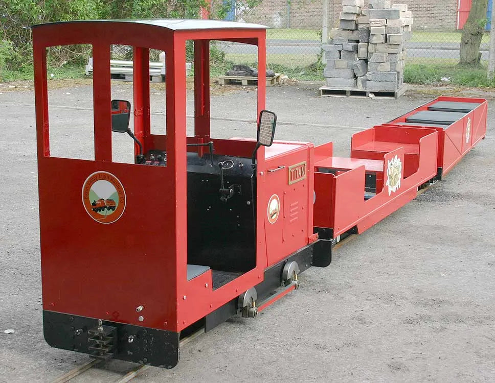 7 1/4 inch gauge petrol-hydraulic "Titan" shunter