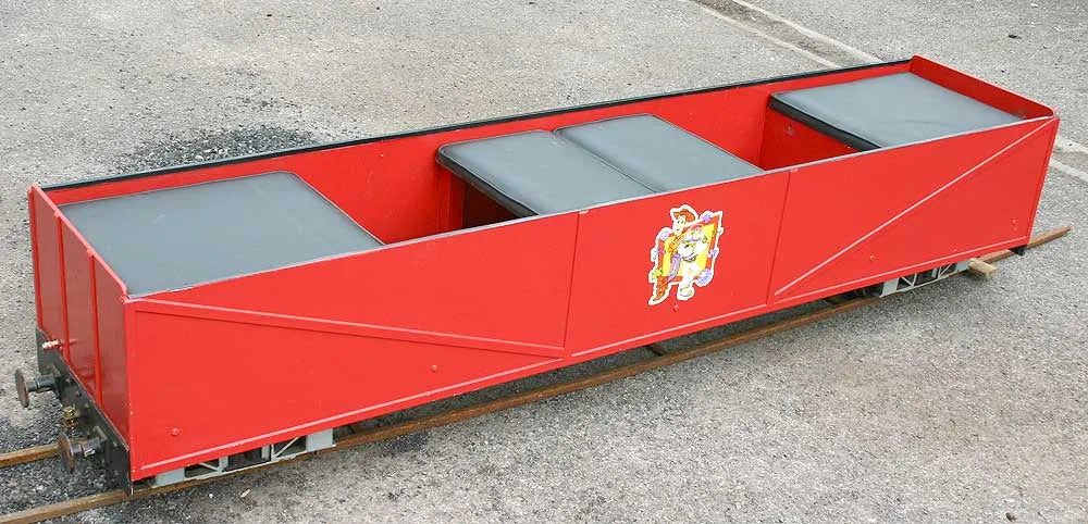 7 1/4 inch gauge air-braked coach