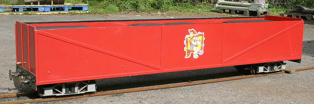 7 1/4 inch gauge air-braked coach