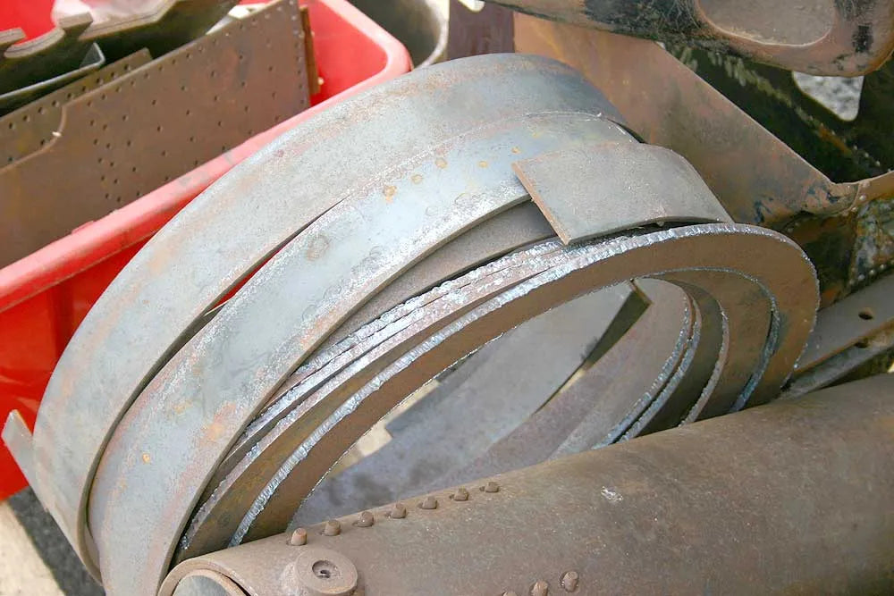 Pair Marshall 7nhp traction engines, part-built boilers and parts