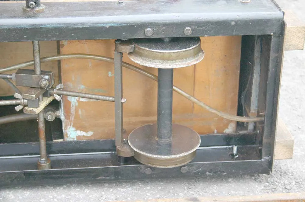 7 1/4 inch gauge braked driving truck