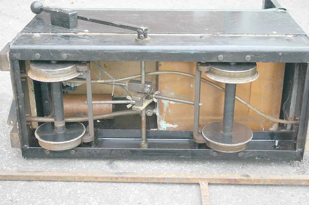 7 1/4 inch gauge braked driving truck