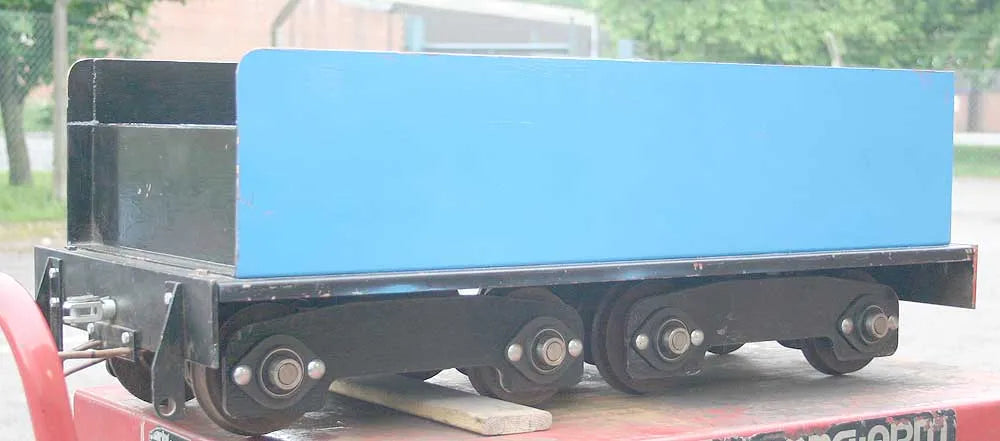 7 1/4 inch gauge bogie tender