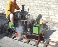 7 1/4 inch gauge vertical boiler 0-4-0