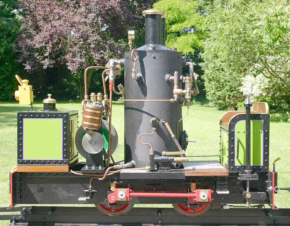 7 1/4 inch gauge vertical boiler 0-4-0