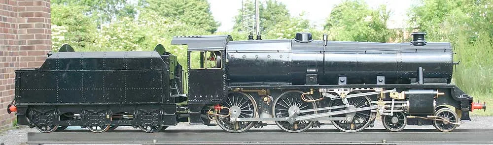 5 inch gauge ModelWorks Black 5