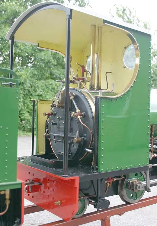 5 inch gauge "Sweet Pea" with tender
