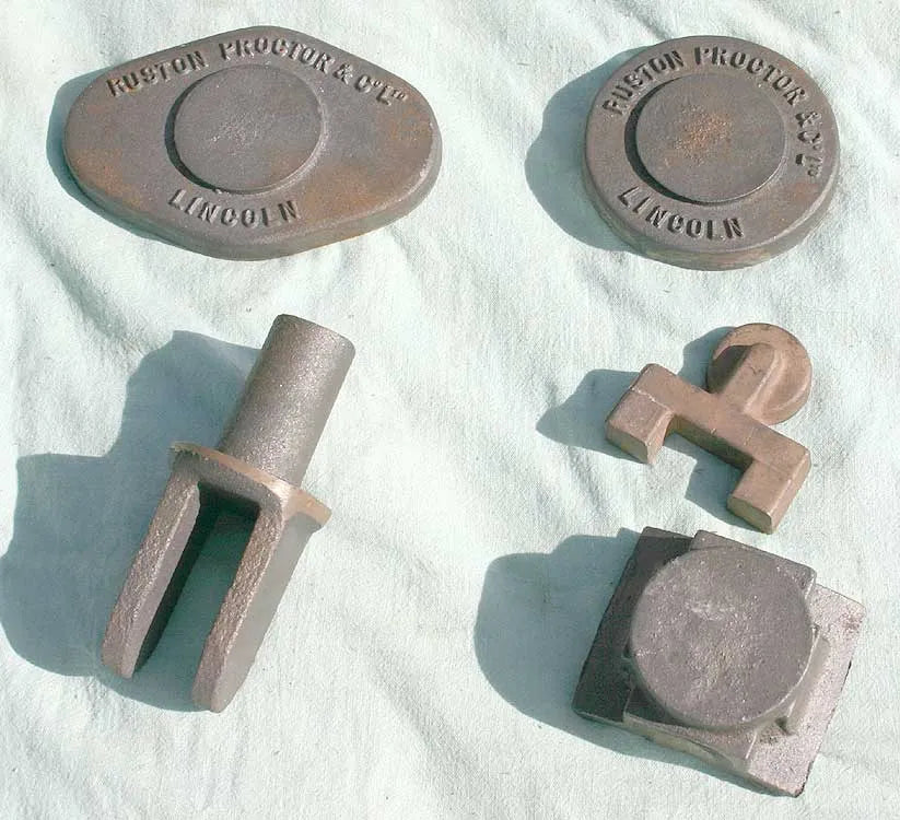 4 inch scale Ruston tractor boiler and parts