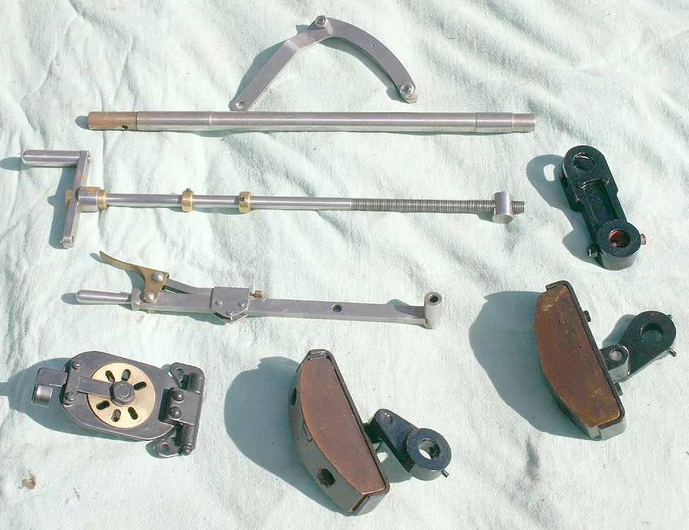 4 inch scale Ruston tractor boiler and parts