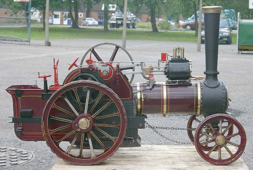 3 inch scale Burrell with replacement boiler