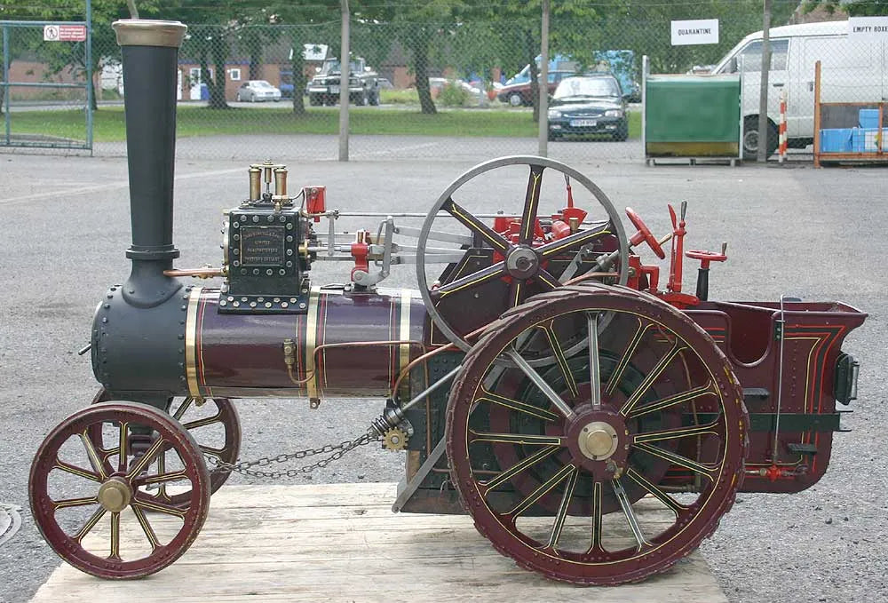 3 inch scale Burrell with replacement boiler