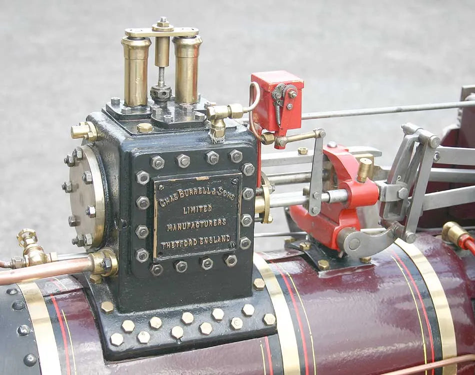 3 inch scale Burrell with replacement boiler