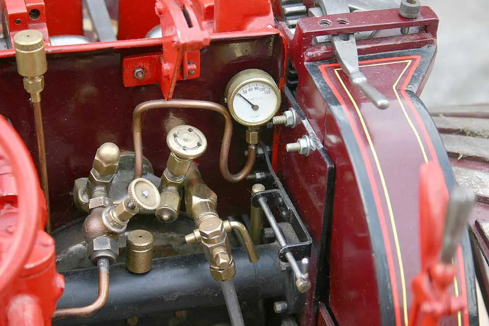 3 inch scale Burrell with replacement boiler