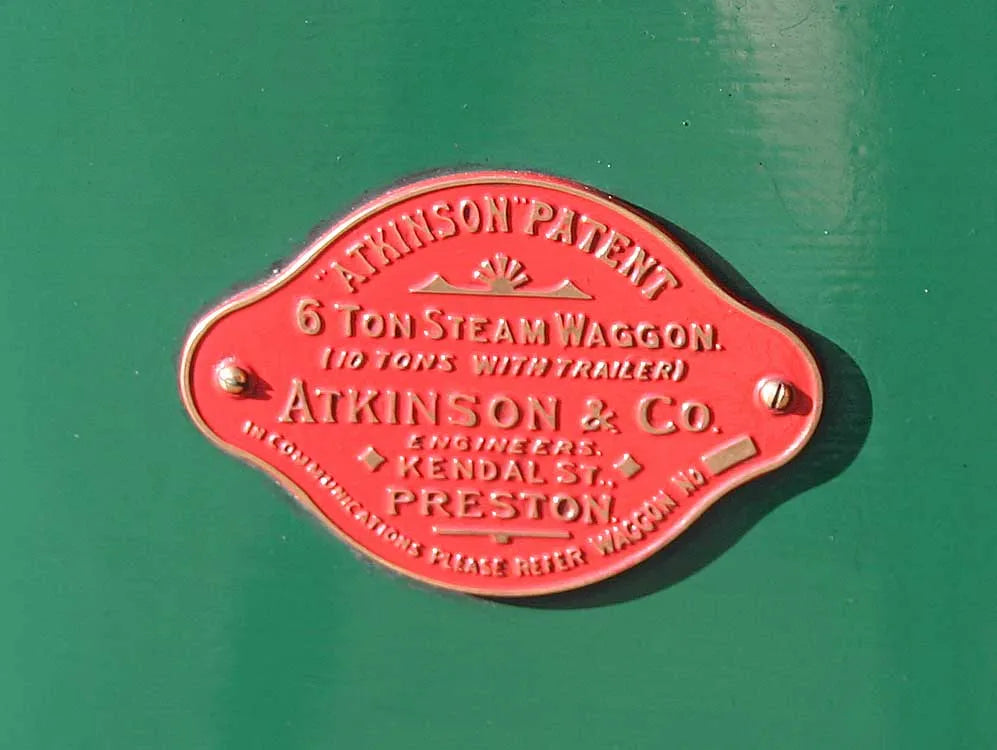 3 inch scale Atkinson steam wagon