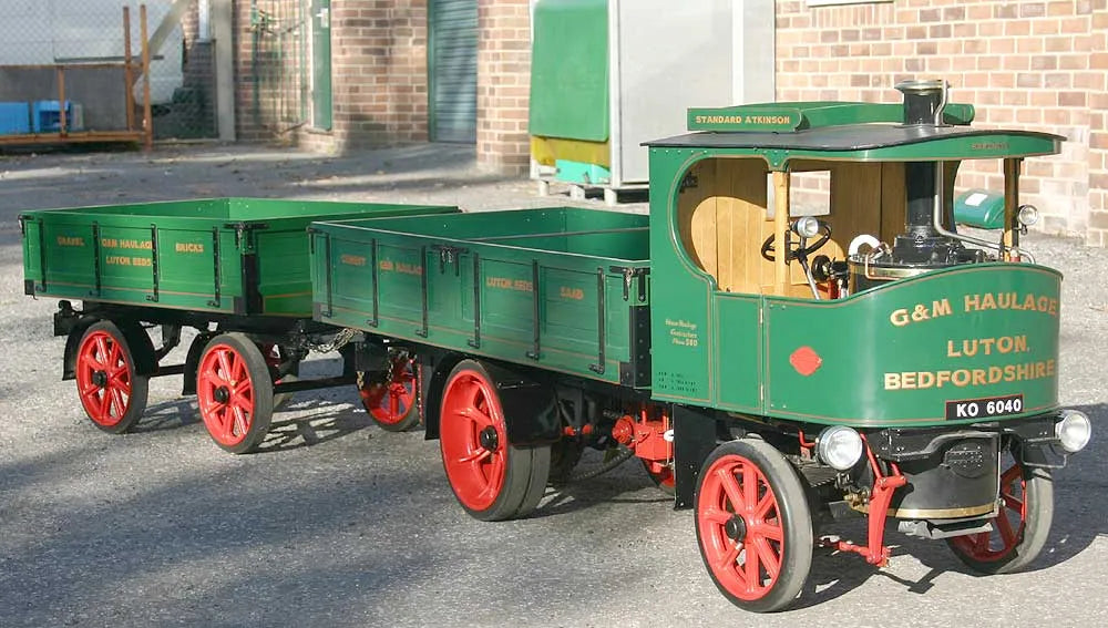 3 inch scale Atkinson steam wagon