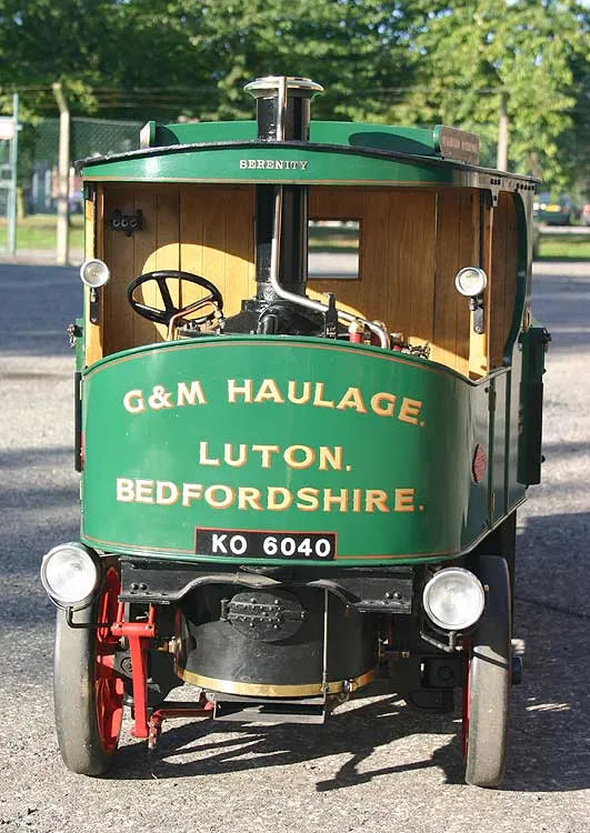 3 inch scale Atkinson steam wagon