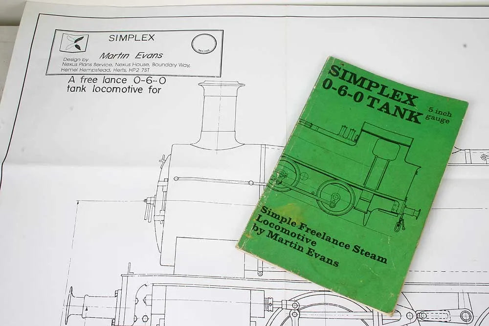 5 inch gauge Simplex chassis and parts