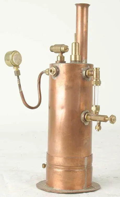 Small vertical boiler